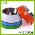 Melamina Venta al por mayor de acero inoxidable perro Bowl (HN-PB928)